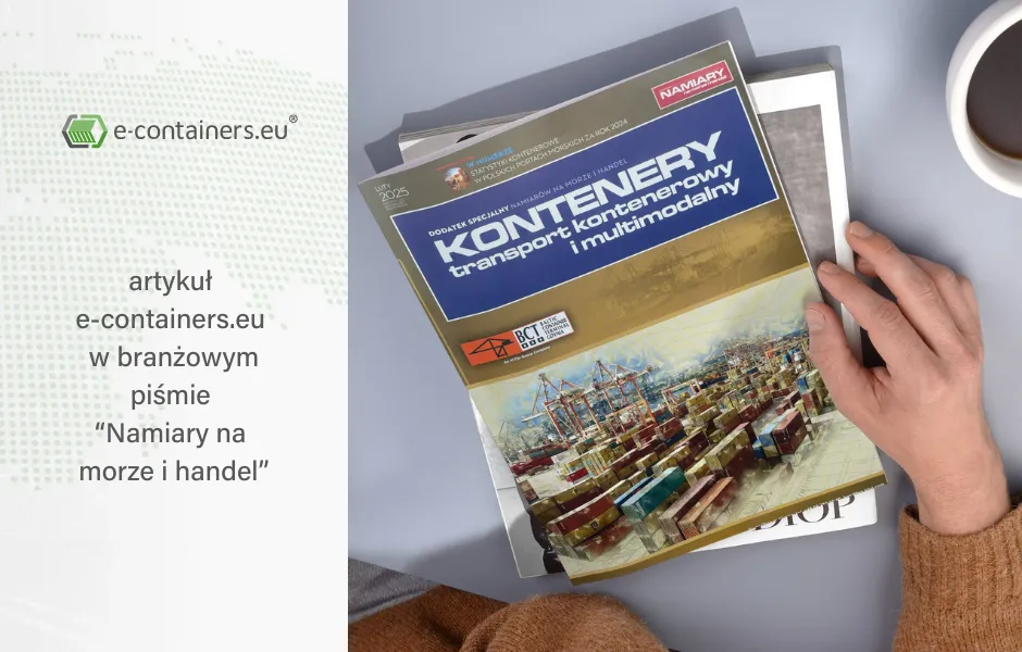 e-containers.eu - Twoje cyfrowe wsparcie w organizacji transportu kontenerowego