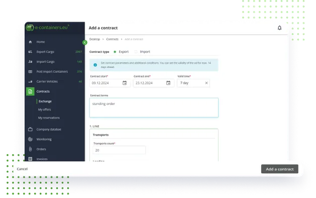Contracts section image