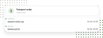 Zlecenia transportowe